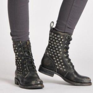 frye jenna combat boot